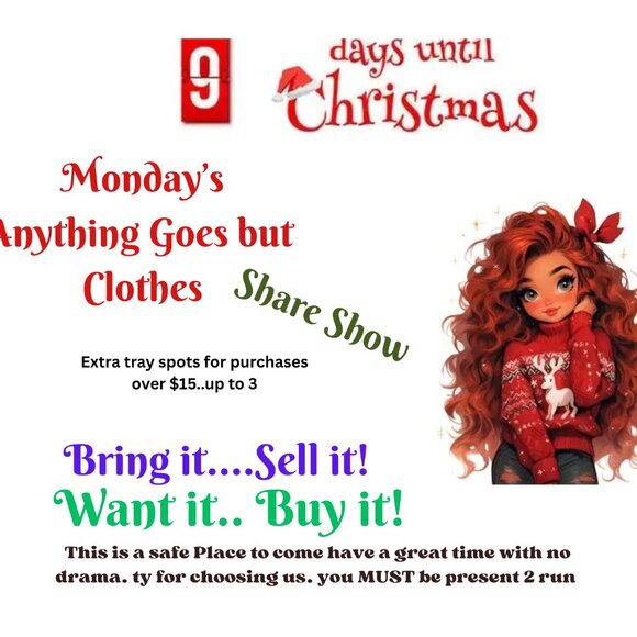 🍑Monday's $15 last Minute Gifts Anything goes but clothes! 11a Share Show. - Picture 1 of 13